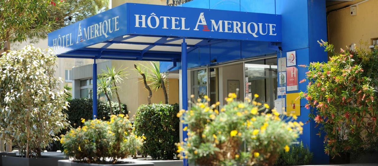 Amerique Hotel Palavas - Piscine - Plage エクステリア 写真